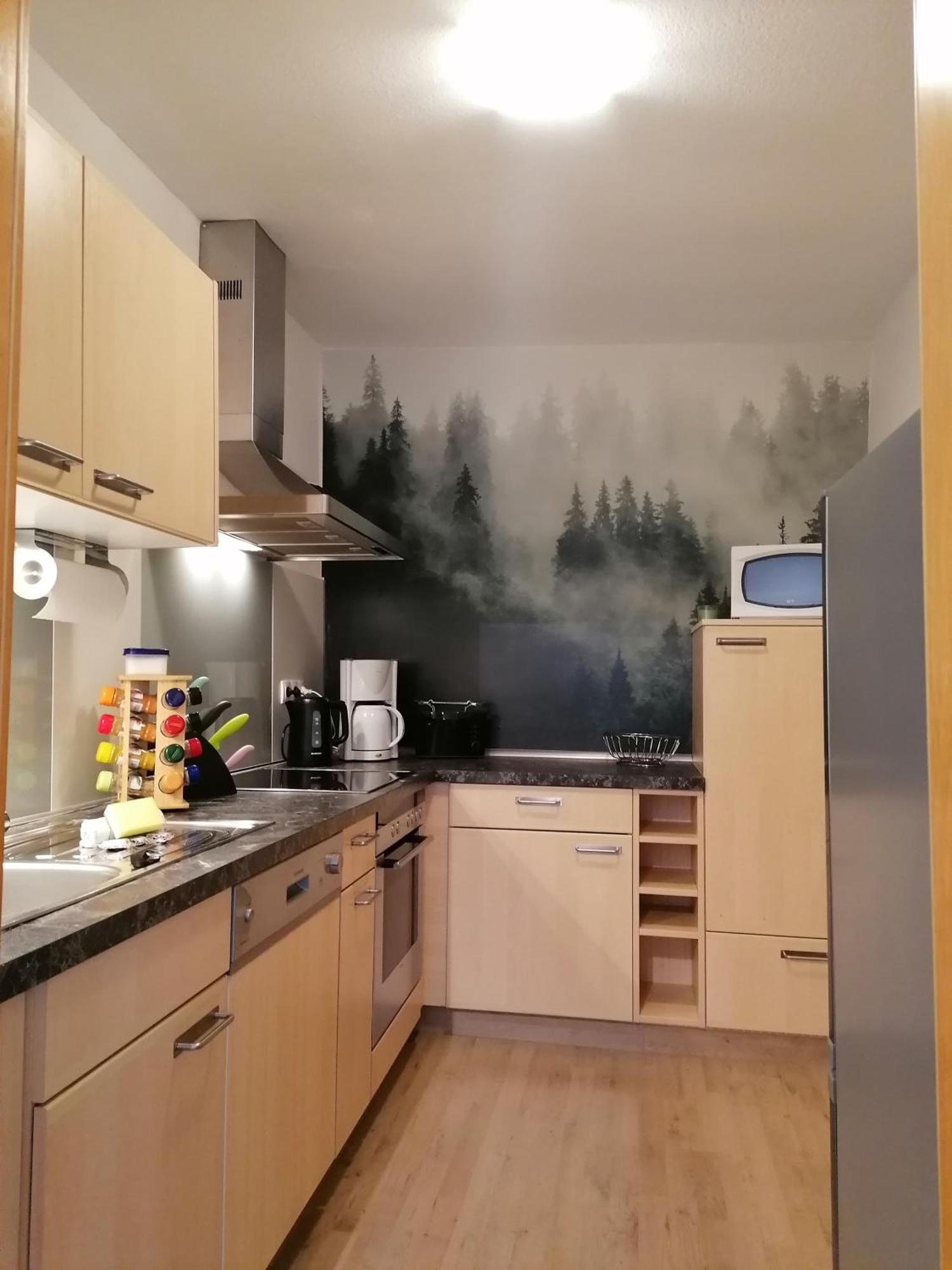 Ferienwohnung Am Reinhardswald -Buchenzweig- Trendelburg Экстерьер фото